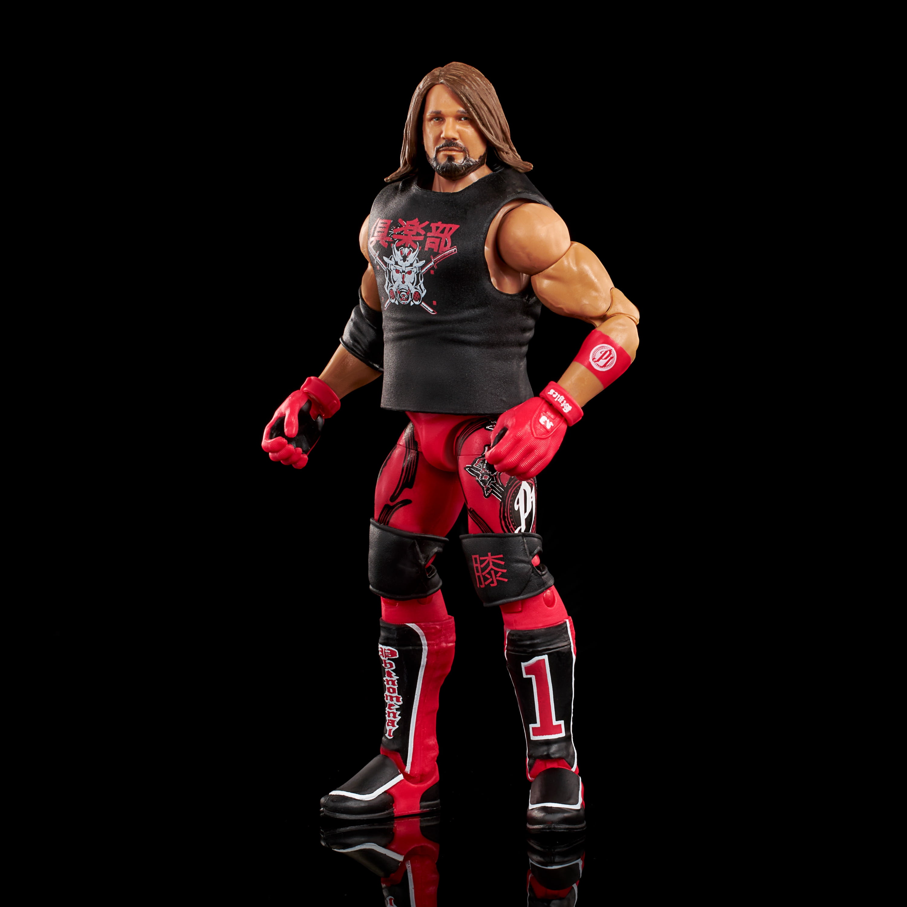 Mattel WWE Elite Collector Figur – AJ Styles, Beweglich, Mit Weste & Kapuze, Für Sammler Ab 8 Jahren