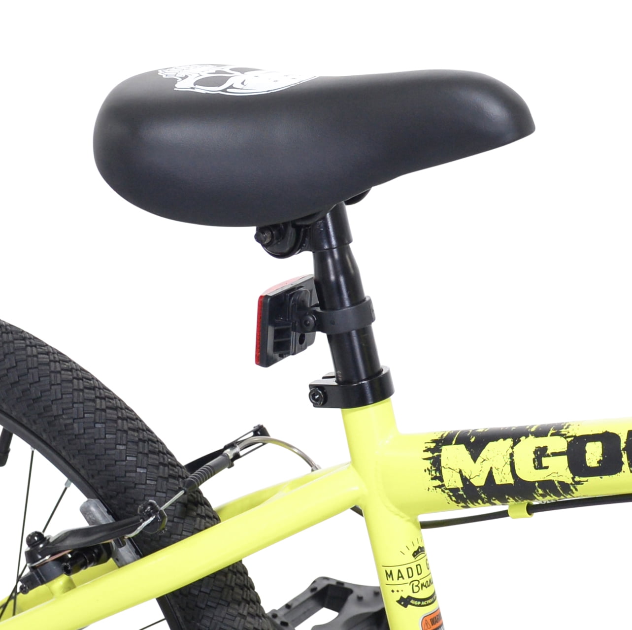 Kent Bicycles 20 in Madd Gear Freestyle BMX Boy's Bicycle, Neon Yellow