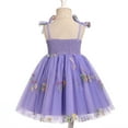 thumbnail image 3 of IDOPIP Toddler Baby Girls Tutu Dress Birthday Party Princess Dresses Floral Sequin Tulle Sundress for 6M-6Y, 3 of 8