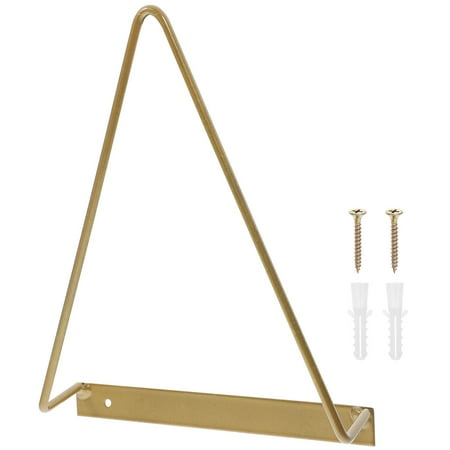 

Wall Record Holder Triangular Vinyl Media Display Album Record Wall Holder