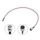 thumbnail image 2 of Cable coaxial RF de baja pérdida Uxcell conexión RG-142 N macho a BNC macho 60cm/2 pies, 2 of 4