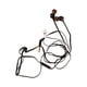 thumbnail image 5 of Auriculares para juegos con cable y cancelación de ruido, cómodos auriculares de silicona para juegos de ordenador, portátil, teléfono, color negro, 5 of 15