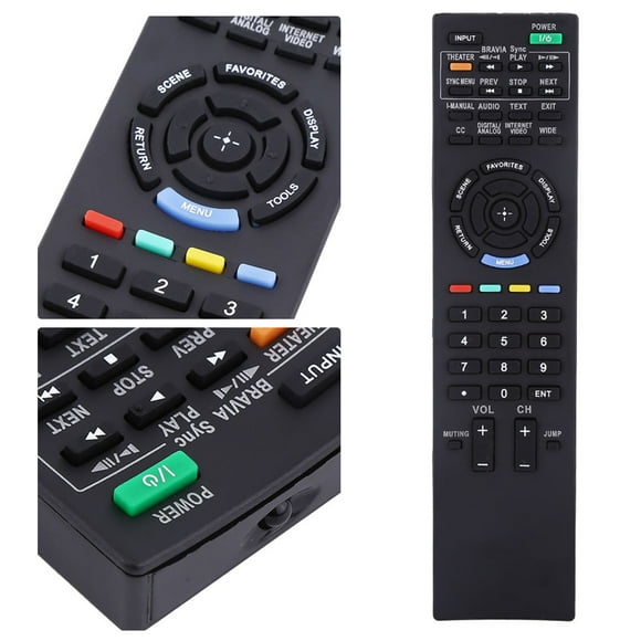 Control remoto de TV, Distancia de Transmisión de 8 M Control remoto de reemplazo control remoto control universal remoto universal sen necesidad de programación ni