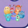 thumbnail image 4 of Inktastic Halloween Monsters Boys or Girls Baby Bib, 4 of 4