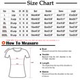 thumbnail image 2 of Aofany Womens Plus Size Tops 3/4 Sleeve Fall Women's Casual Print Tunic Top Crewneck Loose Comfy T-Shirts, 2 of 6