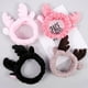 thumbnail image 5 of Minnieouse Diadema antideslizante y ajustada, banda para el cabello de aplicación amplia, diademas con orejas de animales y lazo bonito Accesorio para el cabello Café, 5 of 6