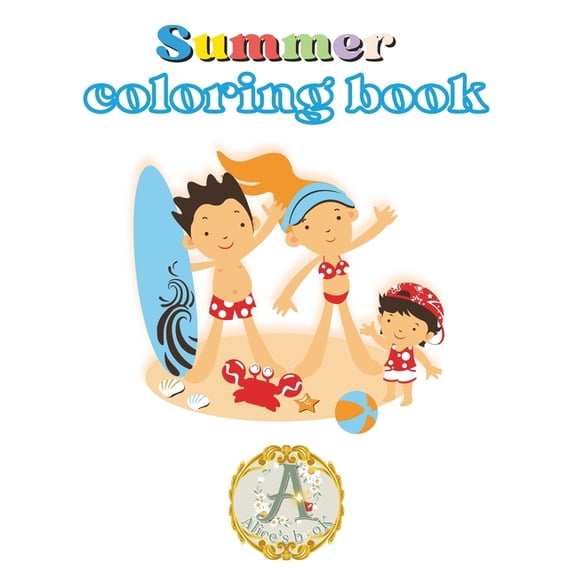 Summer Activity Book: Coloring book, (Paperback)