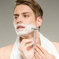 thumbnail image 2 of FACEGA Women's Safety Razor Single Straight Edge Razor Blades Close Shaving Manual Shaver (10 Refill), 2 of 7