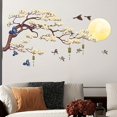 thumbnail image 2 of 2pcs, Bird On Branch Wall Sticker, Living Room Sofa TV Background For Home Decoration Wallpaper Bedroom Office Self Adhesive Stickers, 2 of 4