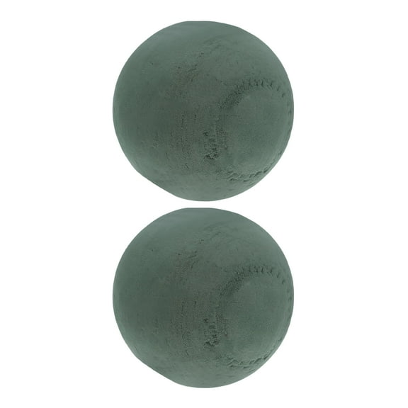 FRCOLOR 2PCS Round Floral Foam Blocks Sphere Wet Balls for DIY Flowers Bouquet Arrangements Wedding Florists Supplies Party Decoration 15cm