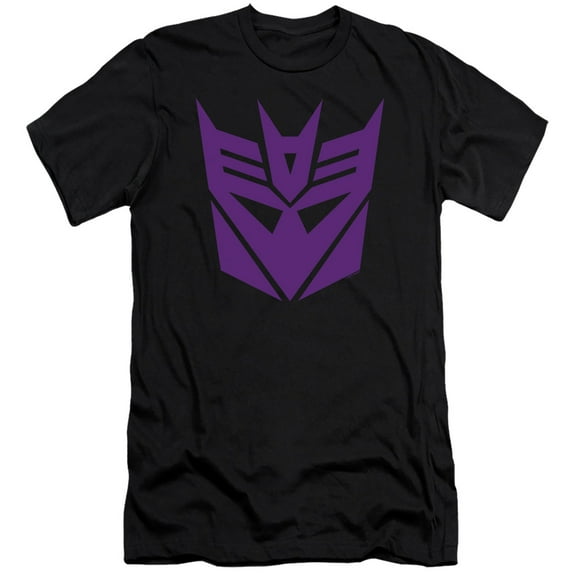 Transformers Decepticon HBO S/S Adult 30/1 T-Shirt Black