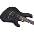 thumbnail image 5 of Schecter C-6 Deluxe Series Electric Guitar - Satin Black, 5 of 6