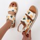 thumbnail image 4 of Sandalias boca de pescado Sandalias planas para mujer Sandalias de playa Wmkox8yii nm3969, 4 of 6