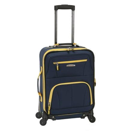 Rockland Luggage Pasadena 19" Softside Expandable Spinner Carry On, F2281