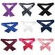 thumbnail image 4 of Corbata elegante unisex de estilo coreano, lisa, para hombre y mujer - Elige, 4 of 8