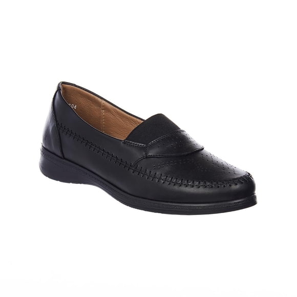 Zapato Mujer Casual Confort Negro Piel Plataforma Baja negro 26