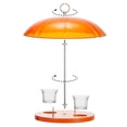 thumbnail image 4 of Kingsyard Oriole Bird Feeder for Outside With Big Dome Orange Fruit, Jelly, Mealworm,Nectar, 4 of 7
