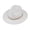 White, variant on jiaxiM Panama Hats for Men Summer Women’s Wide Floppy Panama Fedora Hat Classic Belt Buckle Design Wool Sun Hat