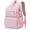 Pink, variant on SUYIDA Extra Large Capacity Plaid Backpack Stylish Practical Shoulder Bag Travel Daily Commute Backpack