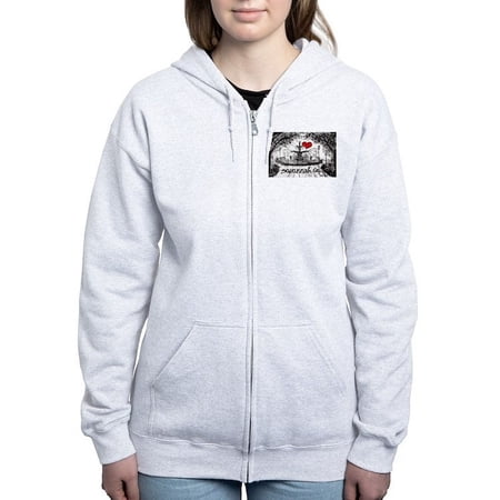 CafePress - I Love Savannah Ga - Women's Zip Hoodie