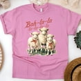 thumbnail image 1 of Funny Sheep Shirt | Bah La La Farm Animal Graphic Tee for Country Lovers, Azalea, Size M, 1 of 6