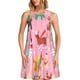 thumbnail image 1 of Disketp Different Dogs Christmas para Vestido sin Mangas para Mujeres, Vestidos de Verano para Mujeres, Casual y Holgado para la Playa, 1 of 7