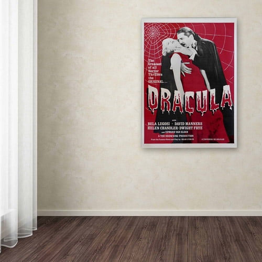 Vintage Apple Collection 'Dracula' Canvas Art