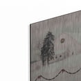 thumbnail image 2 of Luxe Metal Art 'Snowy Barn on a Hill' by Lori Deiter, Metal Wall Art, 24"x16", 2 of 8