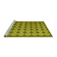 thumbnail image 2 of Ahgly Company Machine Washable Indoor Rectangle Abstract Yellow Contemporary Area Rugs, 6' x 9', 2 of 4