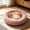 Pink, variant on Calming Donut Pet Bed for Small Dogs Cats, Soft Cuddler Cushion, Washable Cozy Round Mat, 40x40cm