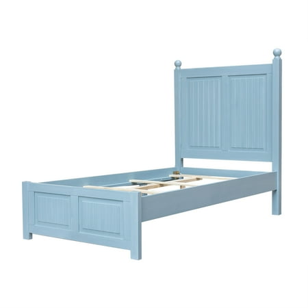 UPC: 0196648015763 | Cool Breeze Beach Blue Twin Panel Bed