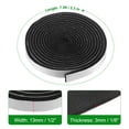 thumbnail image 2 of Uxcell 2pcs Smoker Gasket Seals 7.5FT 1/2" x 1/8" High Temp Grill Gasket Replacement High Heat BBQ Gasket Tape BBQ Smoker Gasket Self Stick Felt for Smoker BBQ Lid, 2 of 7