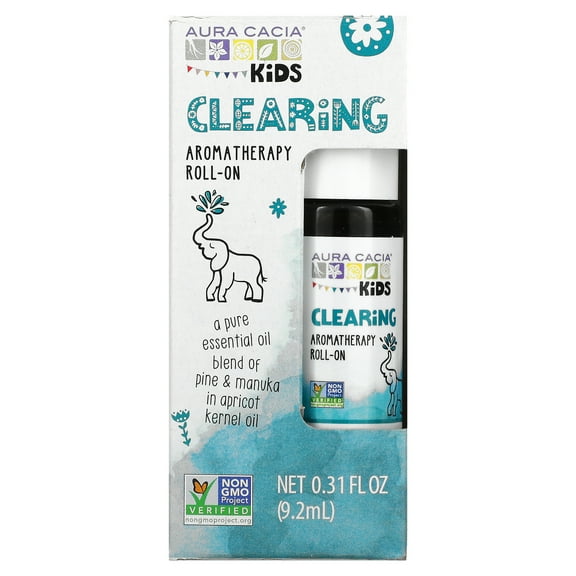 Aura Cacia Kids Aromatherapy Clearing 0.31 oz Roll-on