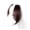 Deep brown, variant on Wavy Side Bangs Hair Wigs 2-Piece Set - Clip-In Synthetic Hair Extensions for Women