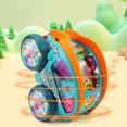 thumbnail image 6 of Remote Control Car Powered Stunt Flip Vehicle with Rotating Rolling Action Light Music Effects Educational Toy for Boys Girls Ages 1-3 Years, 6 of 7