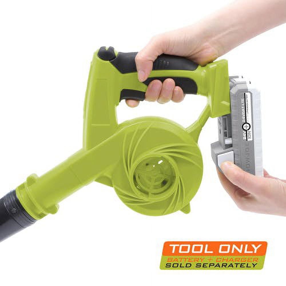 Sun Joe 24-Volt Cordless Workshop Blower + Vacuum, Tool Only