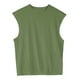 thumbnail image 5 of pstuiky Camisetas sin mangas para hombre, Camiseta deportiva informal sin mangas con cuello redondo de color liso para hombre. Tops elegantes para mujer xxxl, 5 of 5