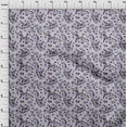 thumbnail image 4 of oneOone Viscose Jersey Medium Purple Fabric Floral Dress Material Fabric Print Fabric By The Yard 60 Inch Wide, 4 of 5