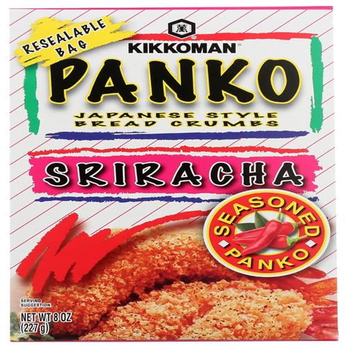 Kikkoman Sriracha Seasoned Bread Crumbs, 8 Oz