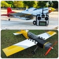 thumbnail image 5 of Ruedas de avión RC Uxcell 2.31"OD x 0.68"T Ruedas de esponja para reemplazo de modelo de avión RC de bricolaje 4 Pcs, 5 of 5