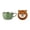 Green, variant on XINGXIANG - Cartoon Ceramic Coffee Mug with Lid, Cute Alpaca Mug, Kawaii Tea Cup Ceramic Coffee Mug with lid, Tea Cups for Dessert Tea Mug Cute Gifts (Blue)