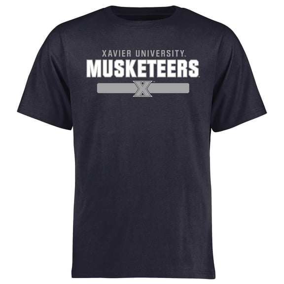 Men's Navy Xavier Musketeers Team Strong T-Shirt