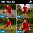thumbnail image 3 of RBX Boys Athletic Outfit Short Set Performance Shirt and Basketball Shorts for Boys 2 Piece, 3 of 7