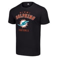 thumbnail image 2 of Men's Starter Black Miami Dolphins Logo T-Shirt, 2 of 3