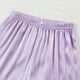 thumbnail image 5 of Odeerbi 1-8 Años Niños Niñas Pijama de Verano de Satén Con Solapa de Muesca Camisa de Manga Corta Pantalón Conjunto de Ropa de Dormir Suave, 5 of 9