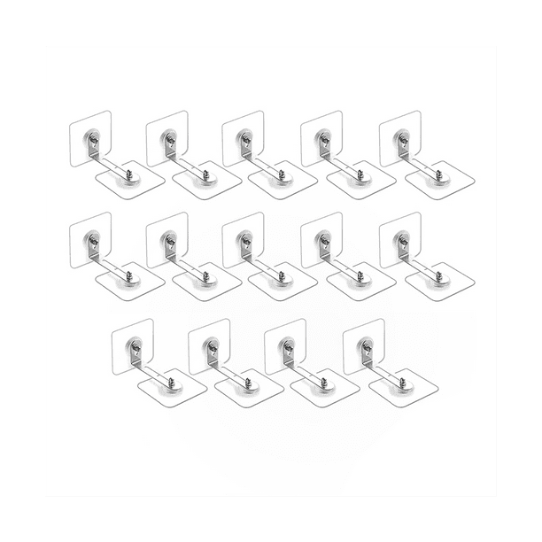 Symkmb 14 Pcs Furniture Anchors Wall Anchors, Anti Tip Furniture