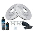 thumbnail image 3 of TRQ Performance Front Brake Pad & Rotor Kit BKA20519 Fits Select 2011-2017 Nissan Juke , 2017-2019 Nissan Sentra, 3 of 4