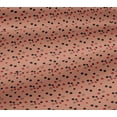 thumbnail image 5 of oneOone Viscose Jersey Peach Fabric Cartoon Face & Polka Dot Sewing Material Print Fabric By The Yard 60 Inch Wide, 5 of 5