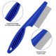 thumbnail image 3 of Peine para el pelo de mascotas Eliminación de manchas de lágrimas, paquete de 2 Peines multifuncionales para el cuidado de mascotas Kit 2 en 1 Peines para perros Masaje de aseo de acero inox, 3 of 5