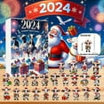 thumbnail image 7 of Countdown Sets 2D Christmas Home Ornaments Holiday Advent Calendar Tree Decorations Festive Seasonal for 2024 Christmas Celebration, 7 of 7